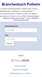 Mobile Screenshot of cylex-branchenbuch-pulheim.de